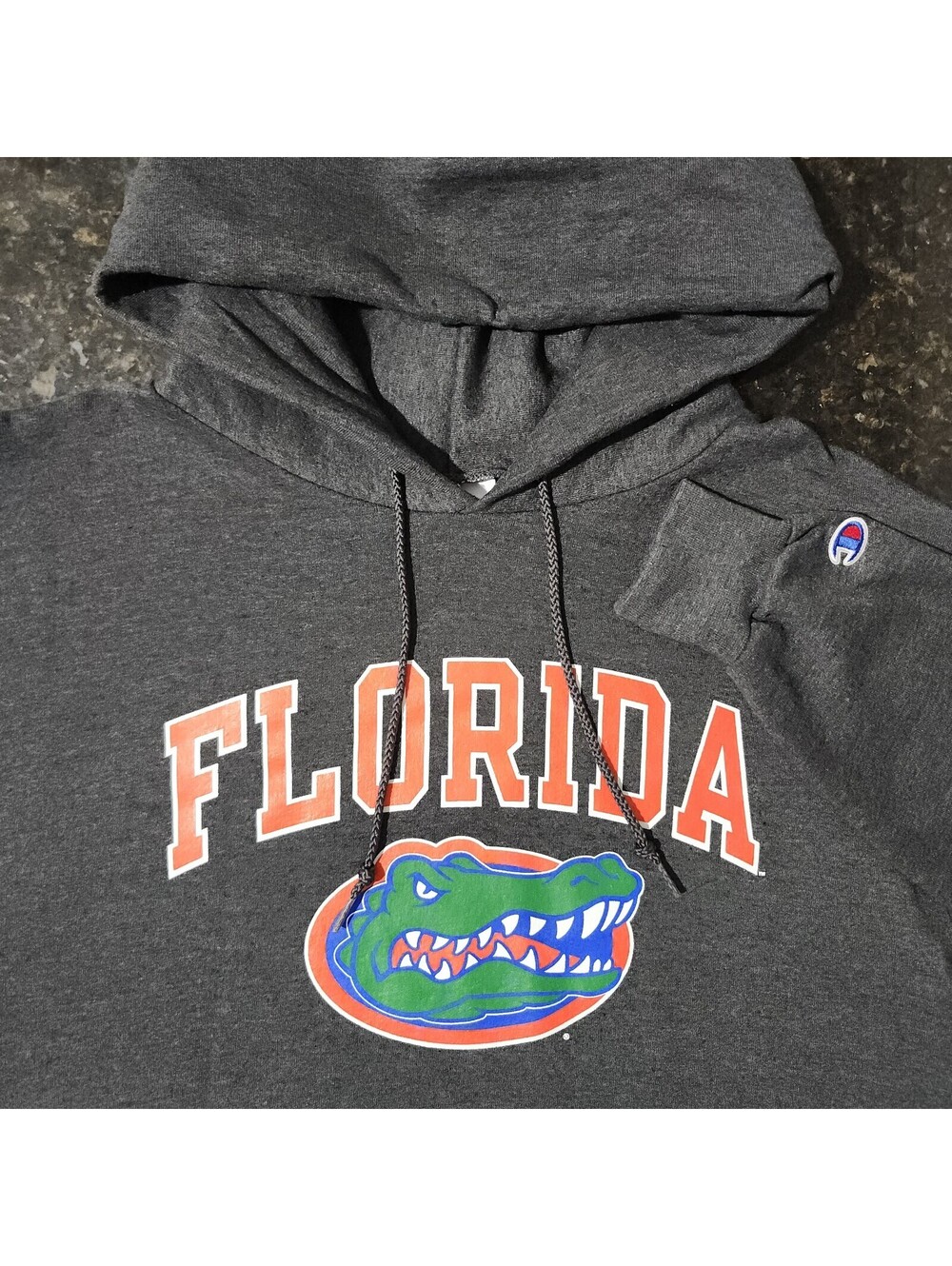 Vintage Y2K Champion Florida Gators Hoodie Sweatshirt College Football Game Day